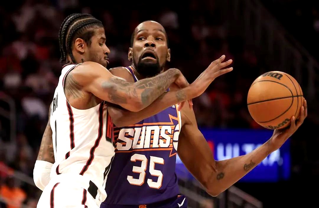 火箭横扫76人，杜兰特扛起全队